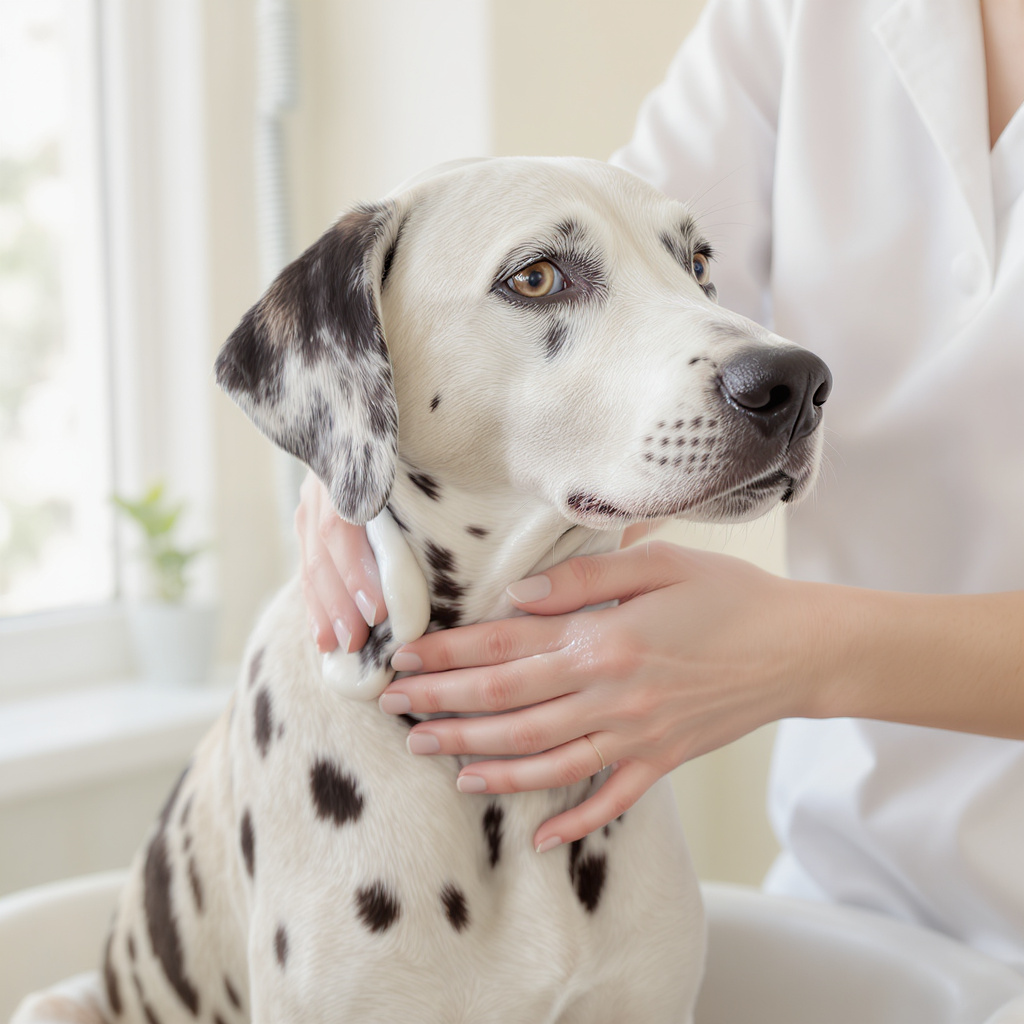 flux-kontext-pro_A_highquality_lifestyle_photo_of_a_Dalmatian_receiving_gentle_skin_or_coat_tr-0.jpg