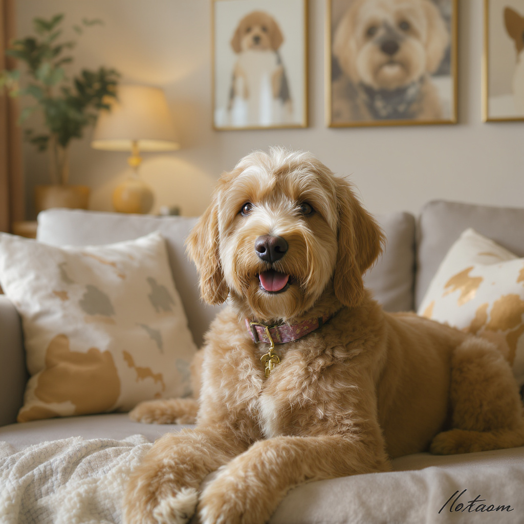 flux-kontext-pro_A_highquality_lifestyle_photo_of_a_Labradoodle_relaxing_in_a_beautifully_deco-0.jpg