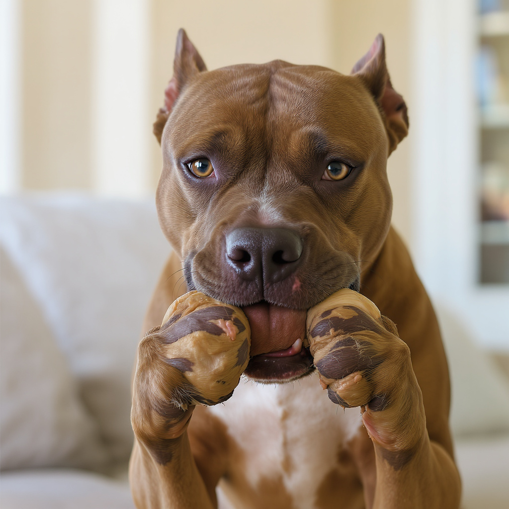 flux-kontext-pro_A_highquality_lifestyle_photo_of_an_American_Pit_Bull_Terrier_chewing_on_a_du-1.jpg