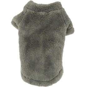 Soft Plush Pullover (Color: Moss Green, size: 4X-Large)
